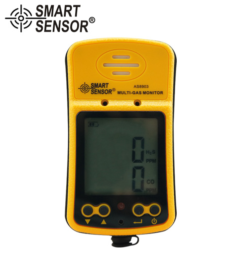 ?，?SMART AS8903 氣體檢測儀二合一（一氧化碳和硫化氫）AS8903