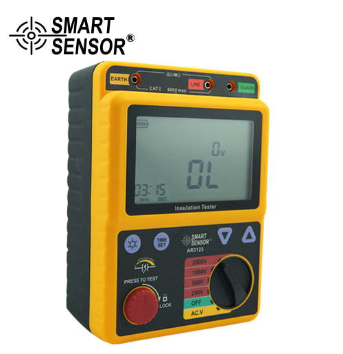 ?，?AR3123數(shù)字高壓兆歐表 絕緣電阻表 2500V