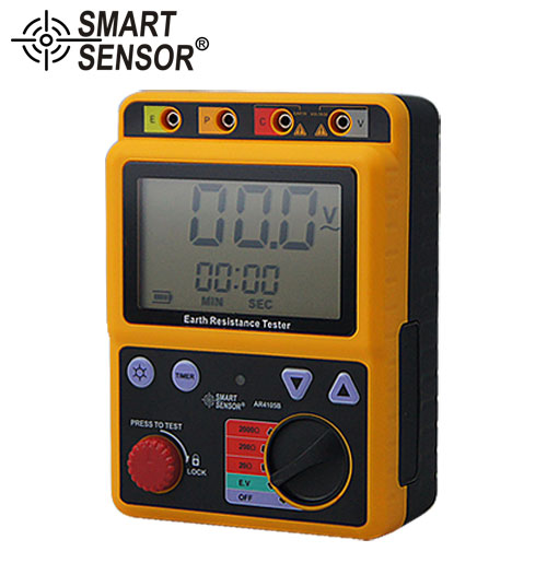 ?，?AR4105B 接地電阻測(cè)試儀 接地電壓測(cè)量?jī)x數(shù)字顯示電阻測(cè)量?jī)x