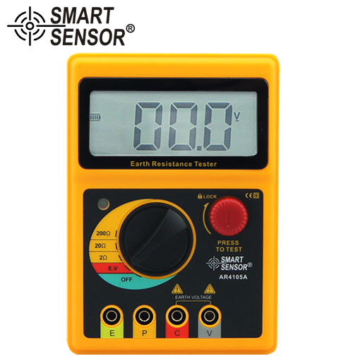 ?，?AR4105A 接地電阻測(cè)試儀 電壓測(cè)量?jī)x 數(shù)字顯示電阻測(cè)量?jī)x